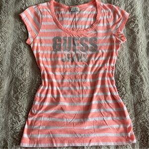 GUESS Sequin Striped T-shirt